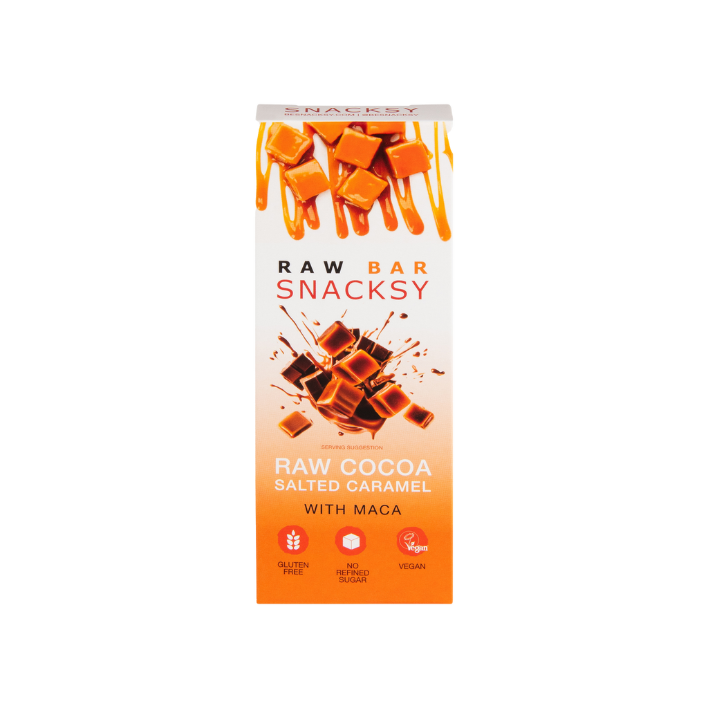 Raw Chocolate Salted Caramel with Maca