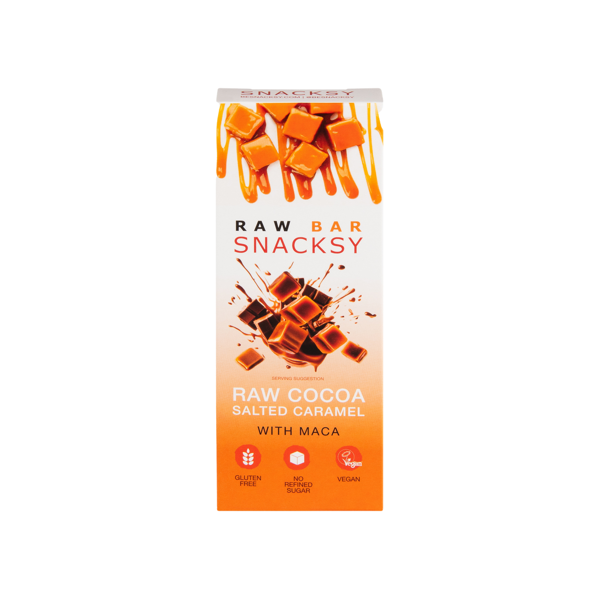 Raw Chocolate Salted Caramel with Maca