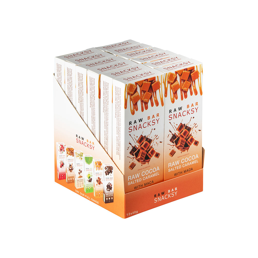 Raw Chocolate Salted Caramel with Maca
