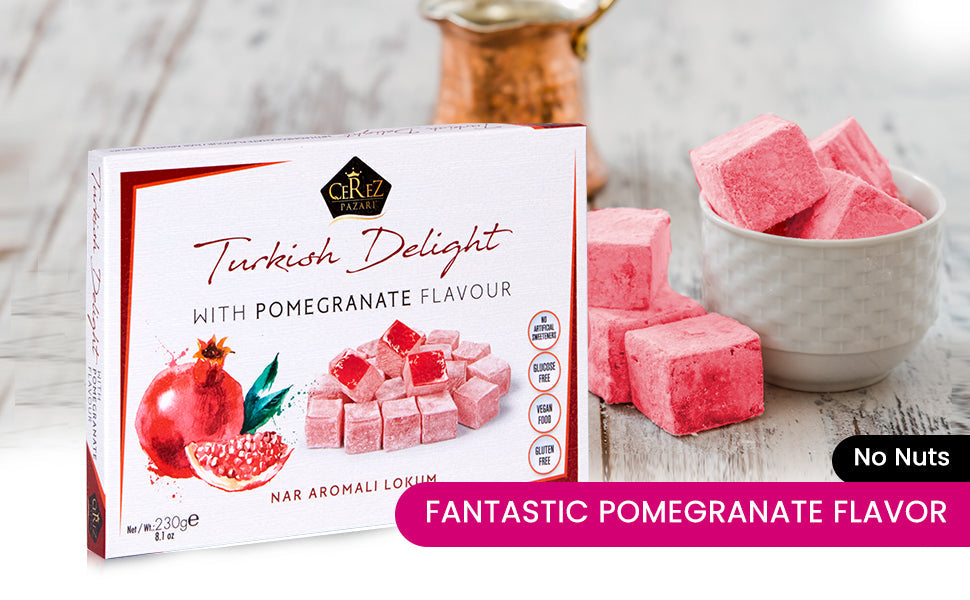 Turkish Delight Pomegranate Flavour 230g-1