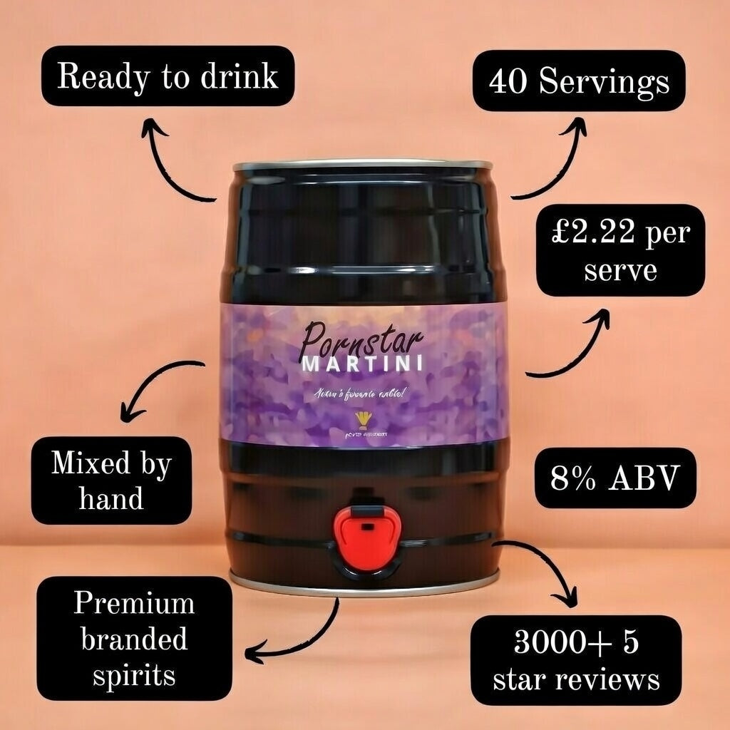 Pornstar Martini 5L Cocktail Keg-2